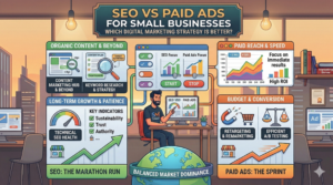 SEO vs Paid Ads for Small Businesses: Which Digital Marketing Strategy Is Better?