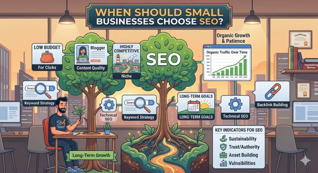 SEO vs Paid Ads for Small Businesses