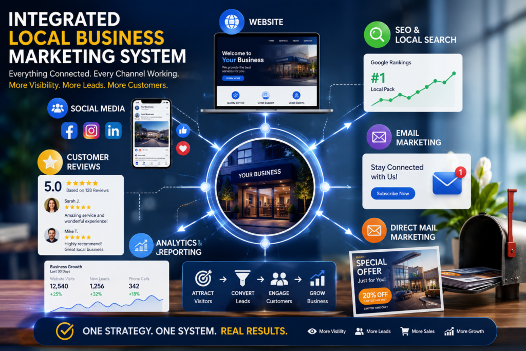 Integrated Local Business Marketing System